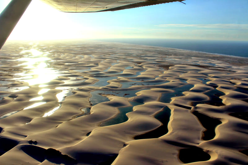Sobrevoo nos Lençóis Maranhenses