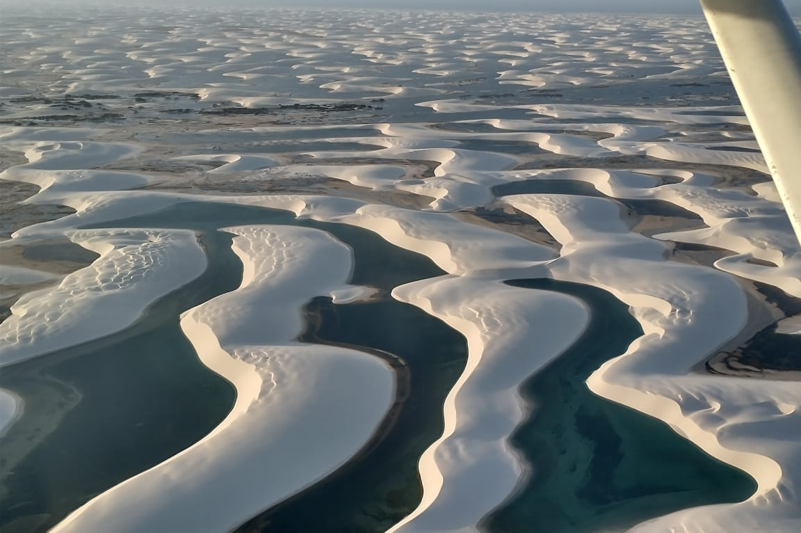 Sobrevoo nos Lençóis Maranhenses